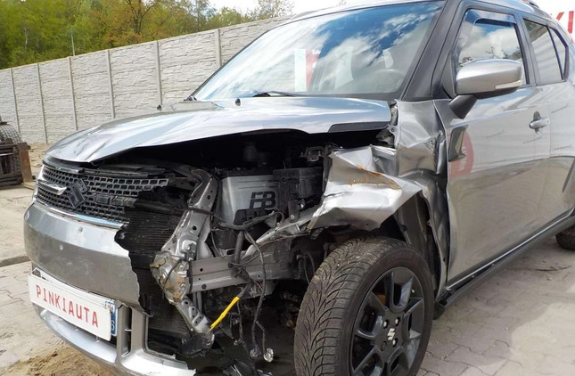 Suzuki Ignis cena 22900 przebieg: 161940, rok produkcji 2018 z Działdowo małe 466
